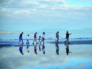 beach walk